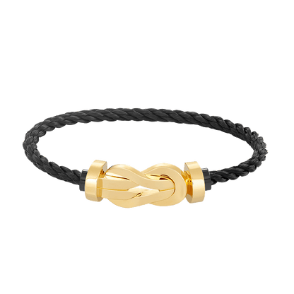 [Spark]CHANCE LARGE 8 FIGURE BUCKLE NO DIAMOND BRACELET GOLD