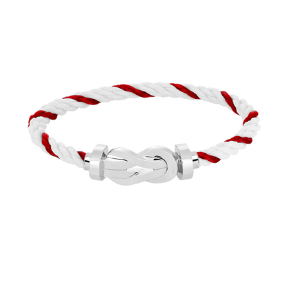 [Spark]CHANCE LARGE 8 FIGURE BUCKLE NO DIAMOND BRACELET SILVER