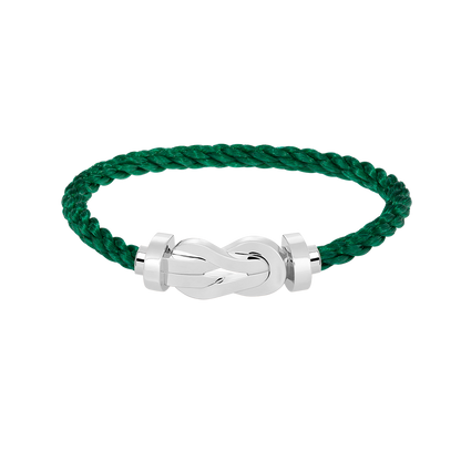 [Spark]CHANCE LARGE 8 FIGURE BUCKLE NO DIAMOND BRACELET SILVER