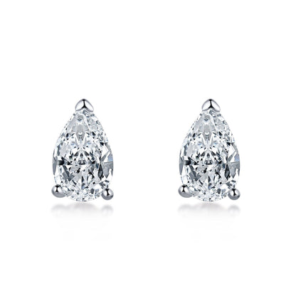 [Tonmkive Jewelry]Ornate Water Drop Shape Earrings