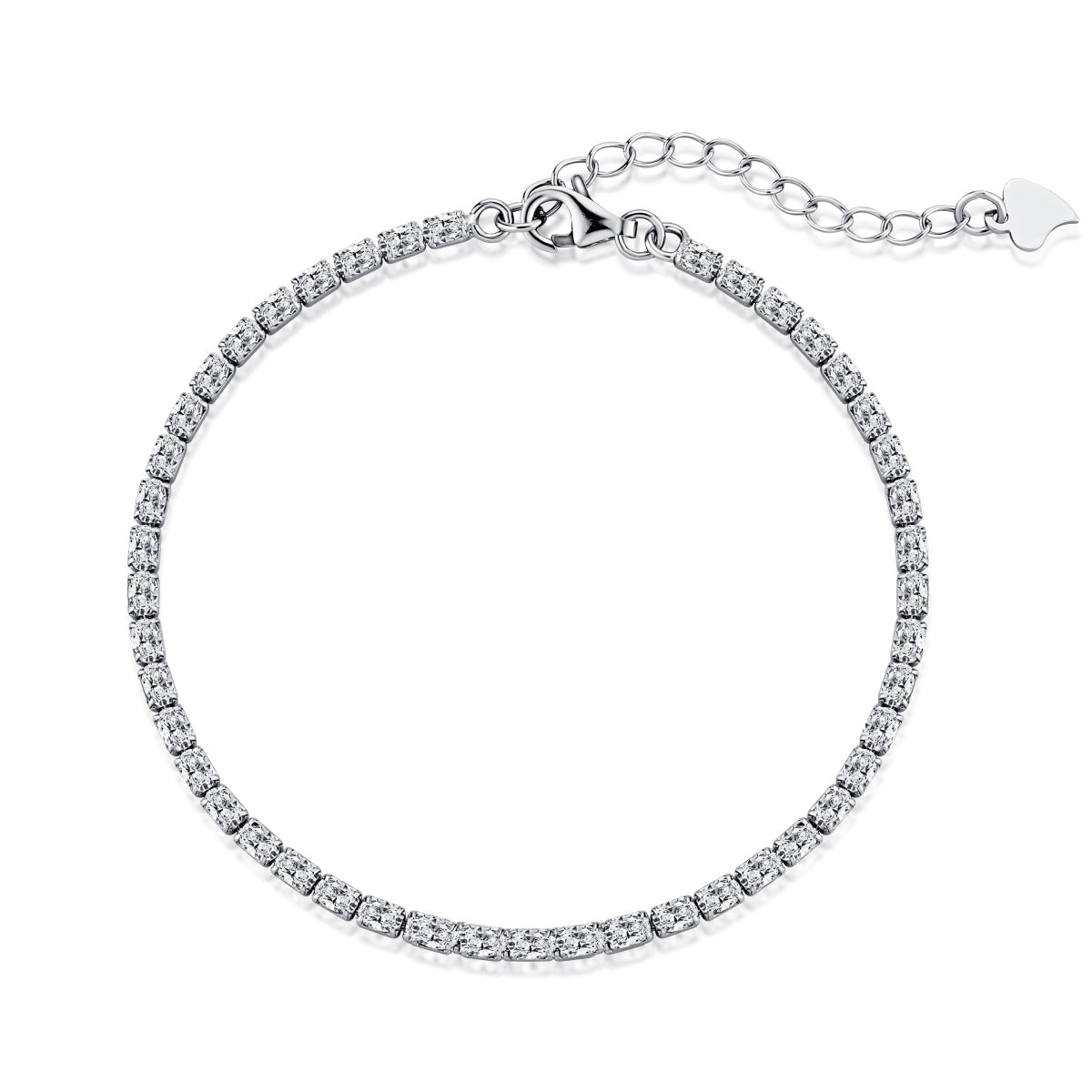 [Tonmkive Jewelry]Elegant Emerald Cut Daily Bracelet