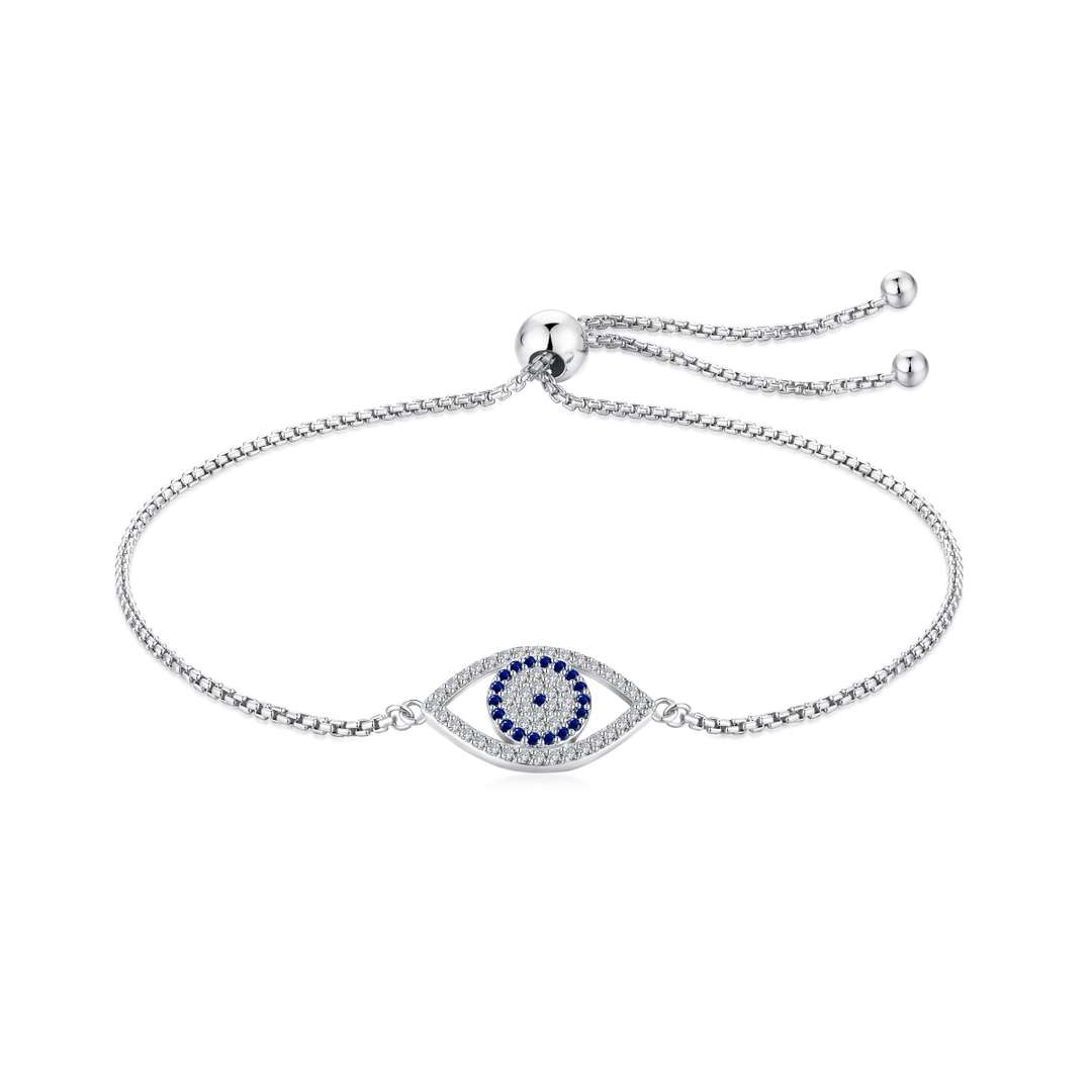 [Tonmkive Jewelry]Dazzling Eye Shape Necklace