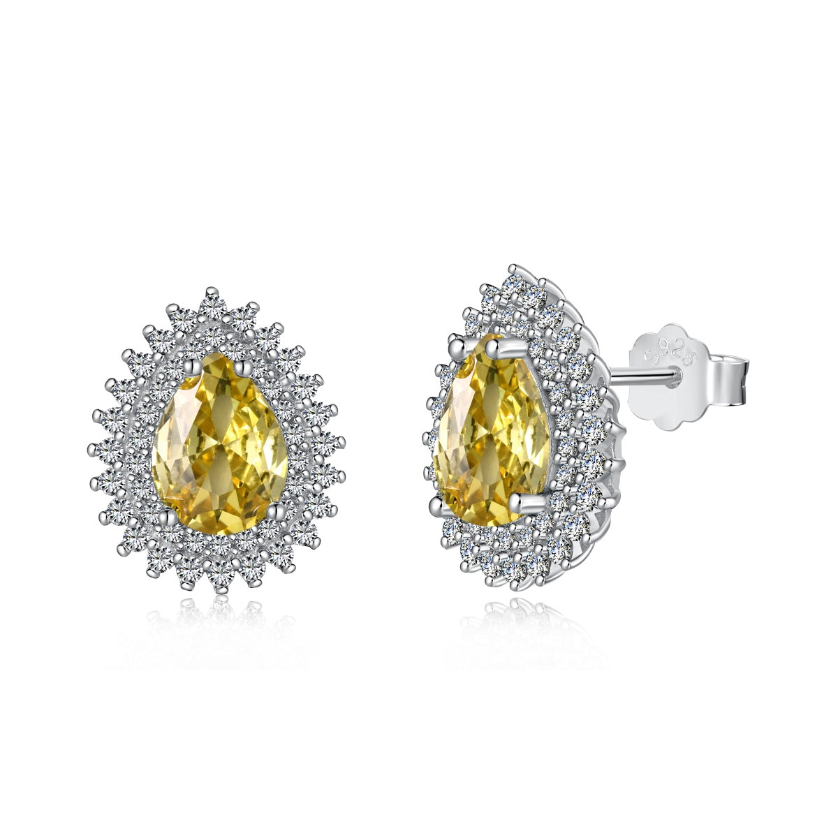 [Tonmkive Jewelry]Delicate Gorgeous Pear Cut Daily Earrings