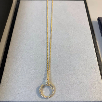 [Spark]JUSTE NECKLACE GOLD DIAMONDS