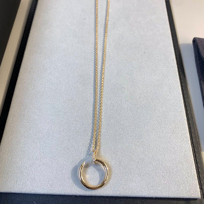 [Spark]JUSTE NECKLACE PINK GOLD