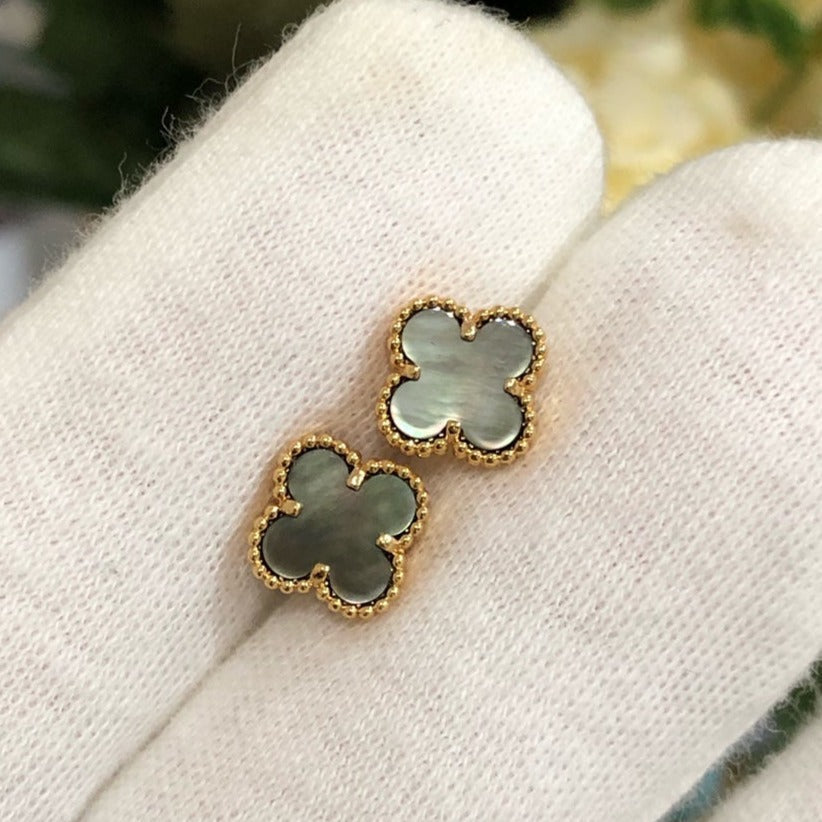 [Spark]CLOVER MINI GOLD EARRINGS
