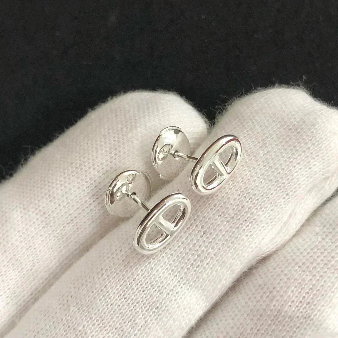 [Spark]CHAINE SMALL EARRINGS GOLD AND SILVER
