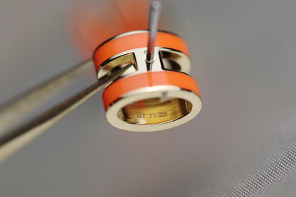 [Spark]MINI POP H EARRINGS ORANGE