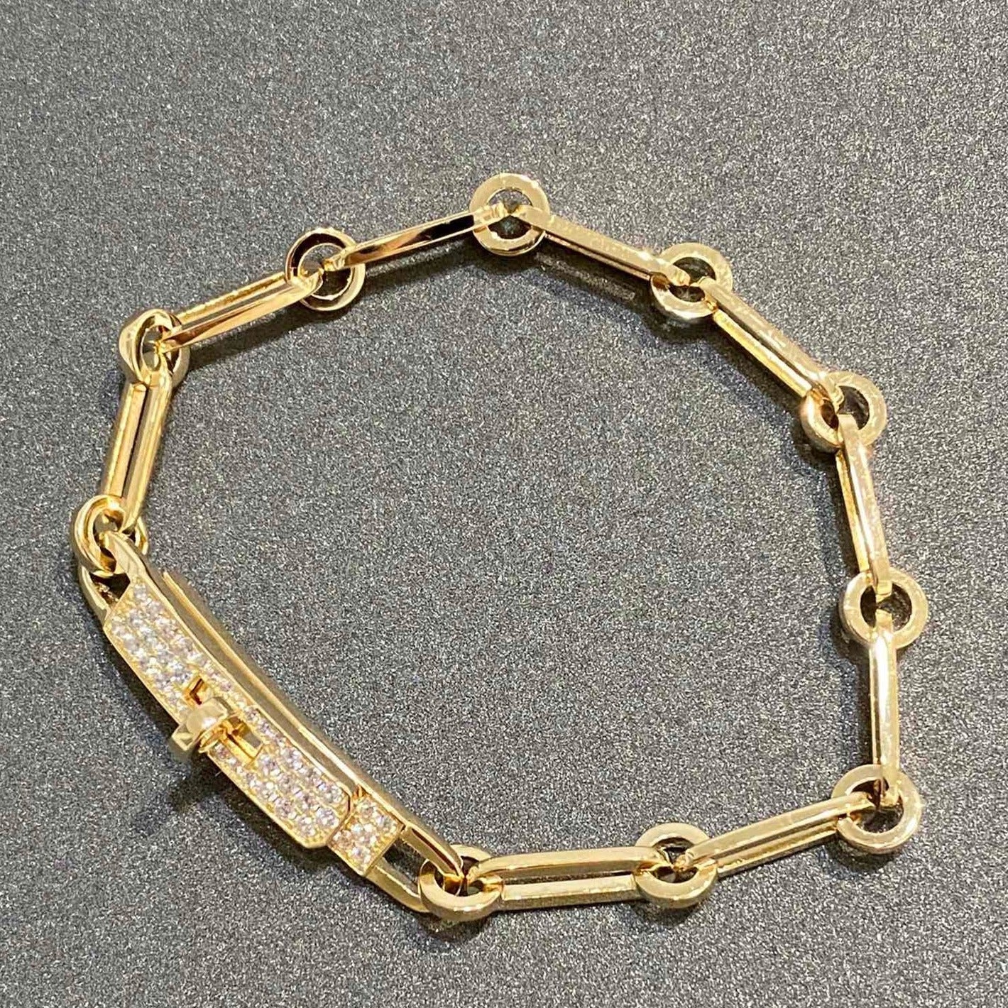 [Spark]CHAINE BRACELET SMALL MODEL DIAMOND