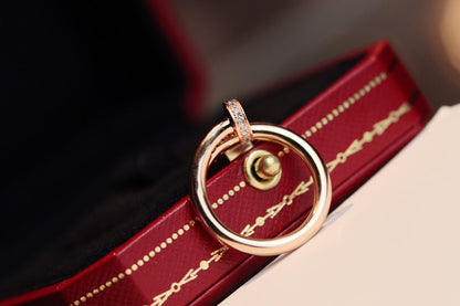 [Spark]JUSTE RING 2.65MM PINK GOLD DIAMOND
