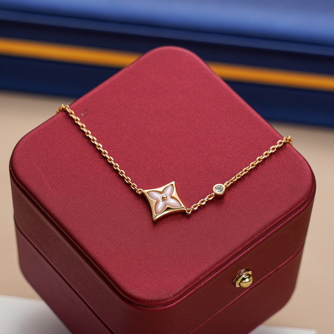 [Spark]STAR 1 DIAMOND PINK GOLD BRACELET