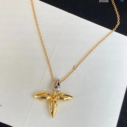 [Spark]LOUISETTE PEDANT GOLD NECKLACE