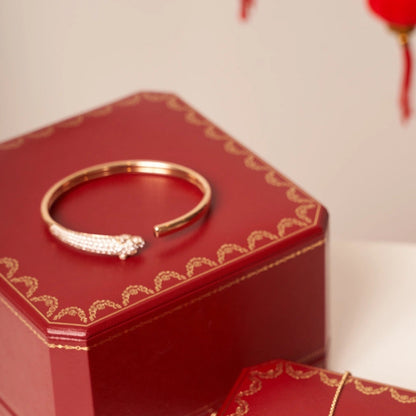 [Spark]PANTHERE Spark GOLD DIAMOND OPEN BRACELET