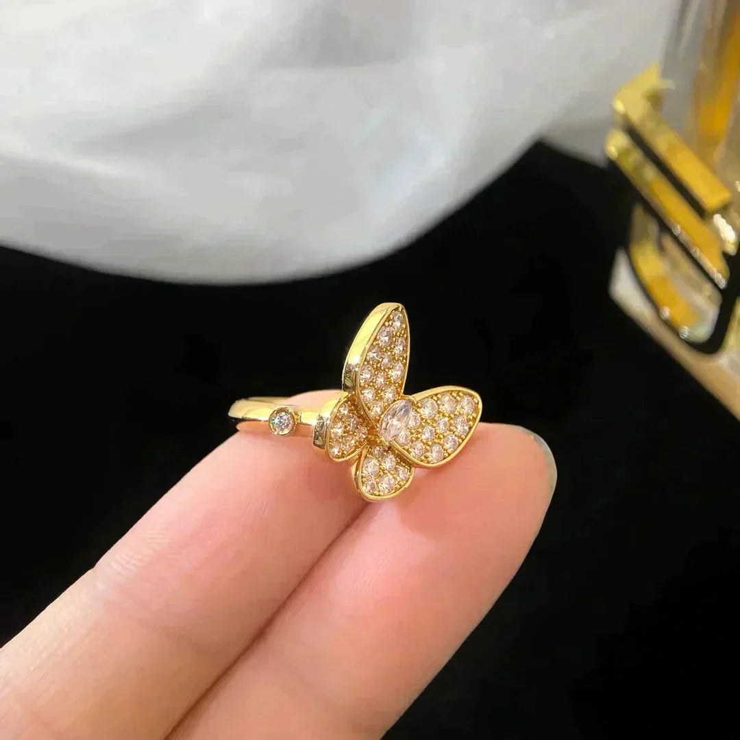 [Spark]BUTTERFLY DIAMOND RING