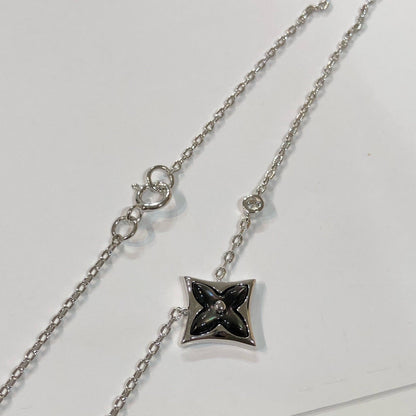 [Spark]STAR BLACK MOP NECKLACE