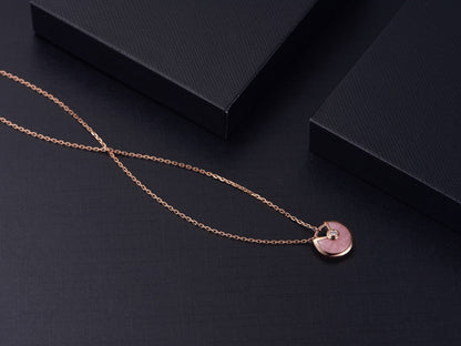 [Spark]AMULETTE Spark GOLD PINK MOP NECKLACE