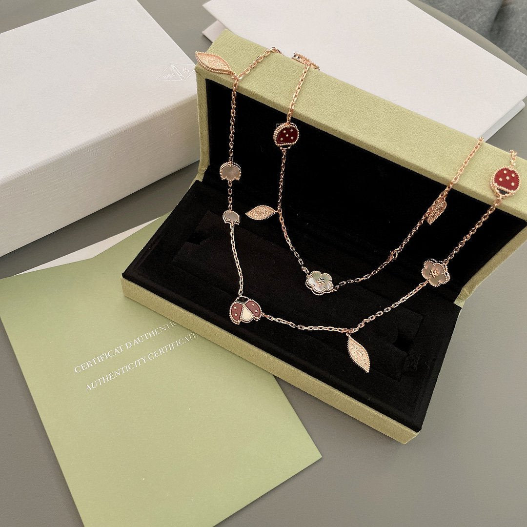 [Spark]LUCKY SPRING 15 MOTIFS Spark GOLD NECKLACE