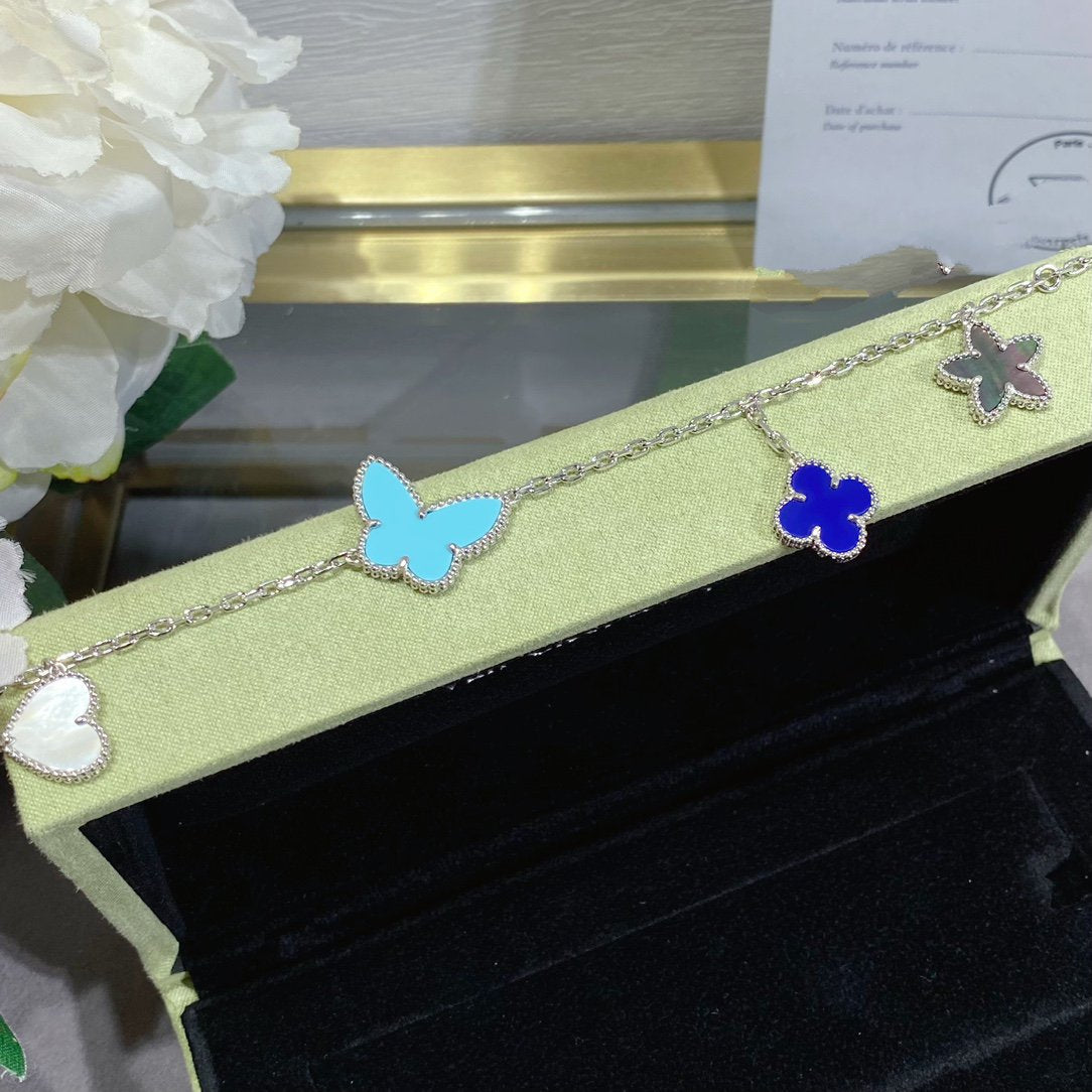 [Spark]LUCKY SPRING SILVER BRACELET 4 MOTIF