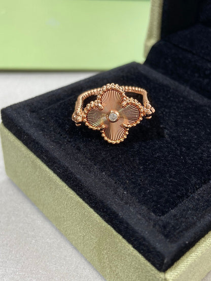 [Spark]CLOVER RIVERSIBLE Spark GOLD RING