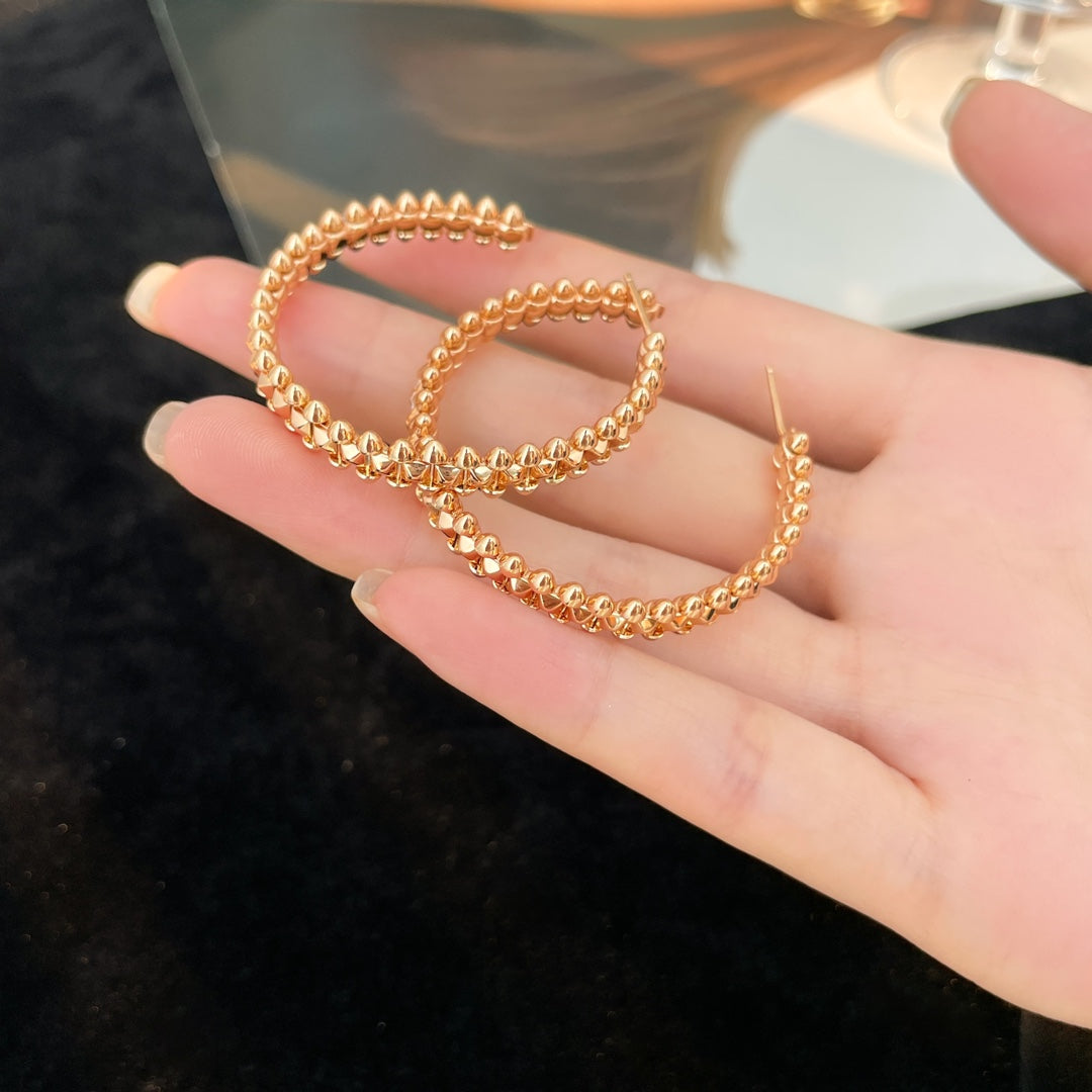 [Spark]CLASH HOOP EARRINGS
