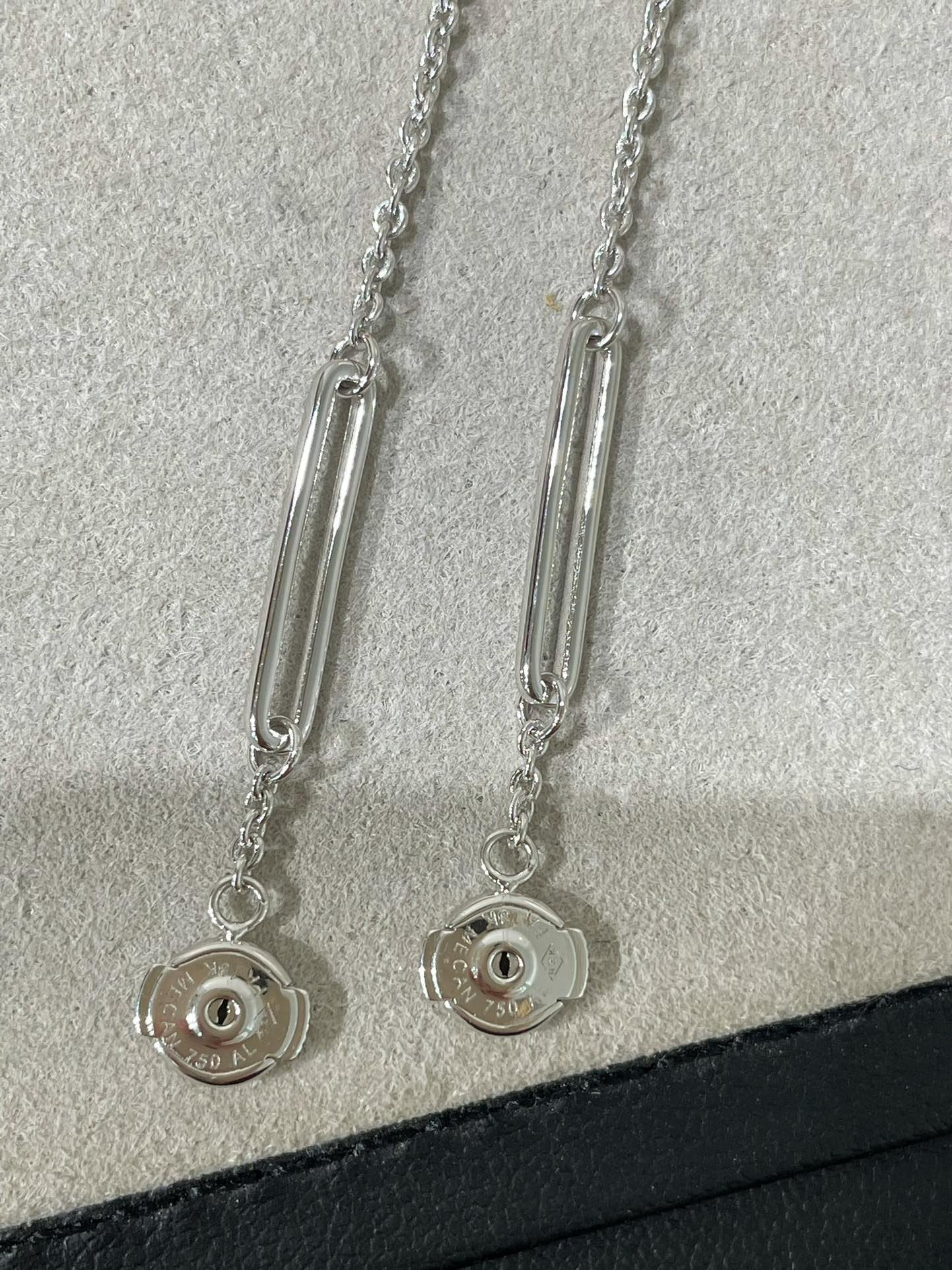 [Spark]CHAINE CHAOS DIAMOND DROP EARRINGS