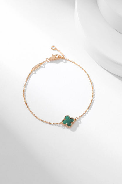 [Spark]CLOVER BRACELET MALACHITE 1 MOTIF
