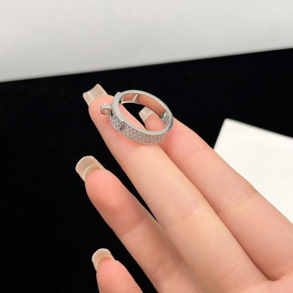 [Spark]KELLY SILVER DIAMOND RING