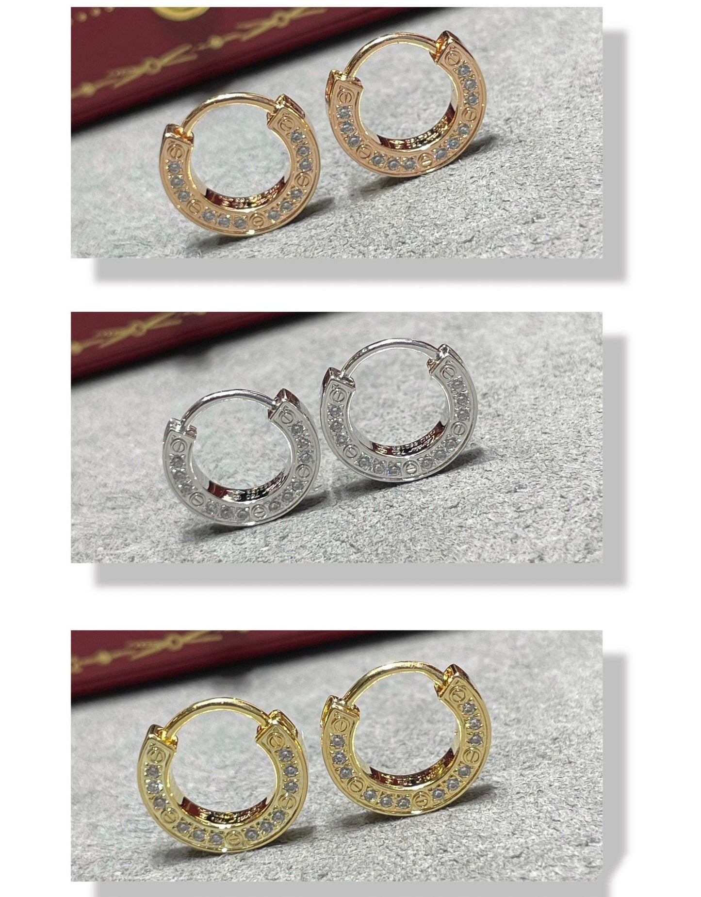 [Spark]LOVE DIAMOND EARRINGS