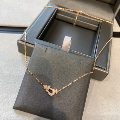 [Spark]FORCE 10 DIAMOND PINK GOLD NECKLACE MINI MODEL