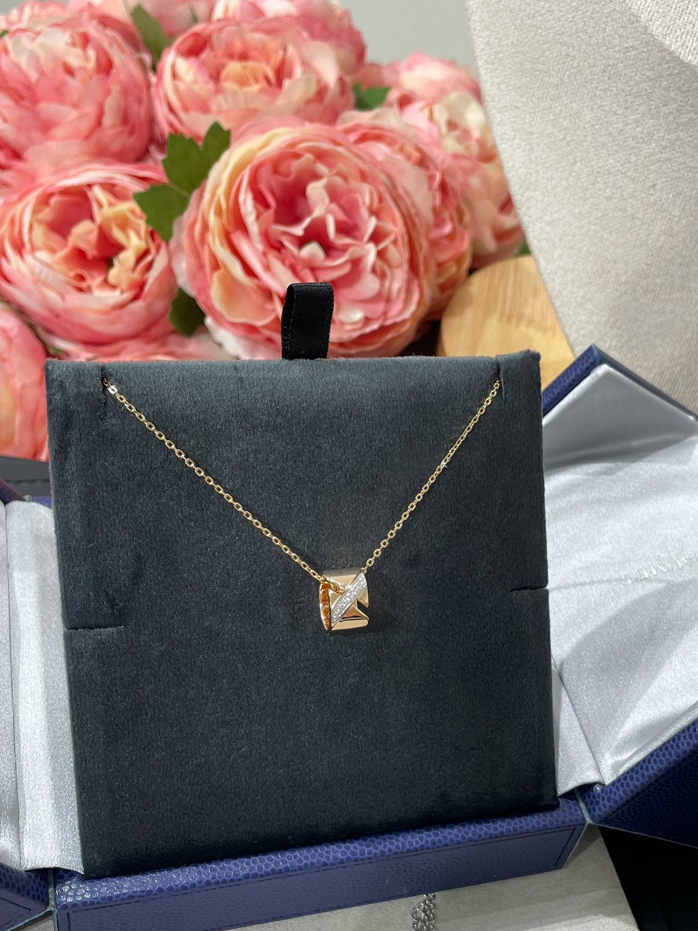 [Spark]LIENS EVIDENCE DIAMOND NECKLACE