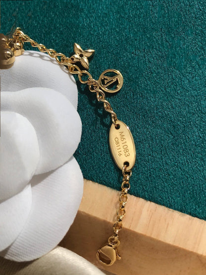 [Spark]BLOOMING PINK GOLD MOP BRACELET