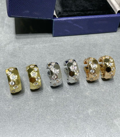 [Spark]BEE LOVE DIAMOND HOOP EARRINGS