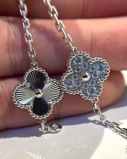 [Spark] CLOVER 5 MOTIF LASER BRACELET COLLECTION