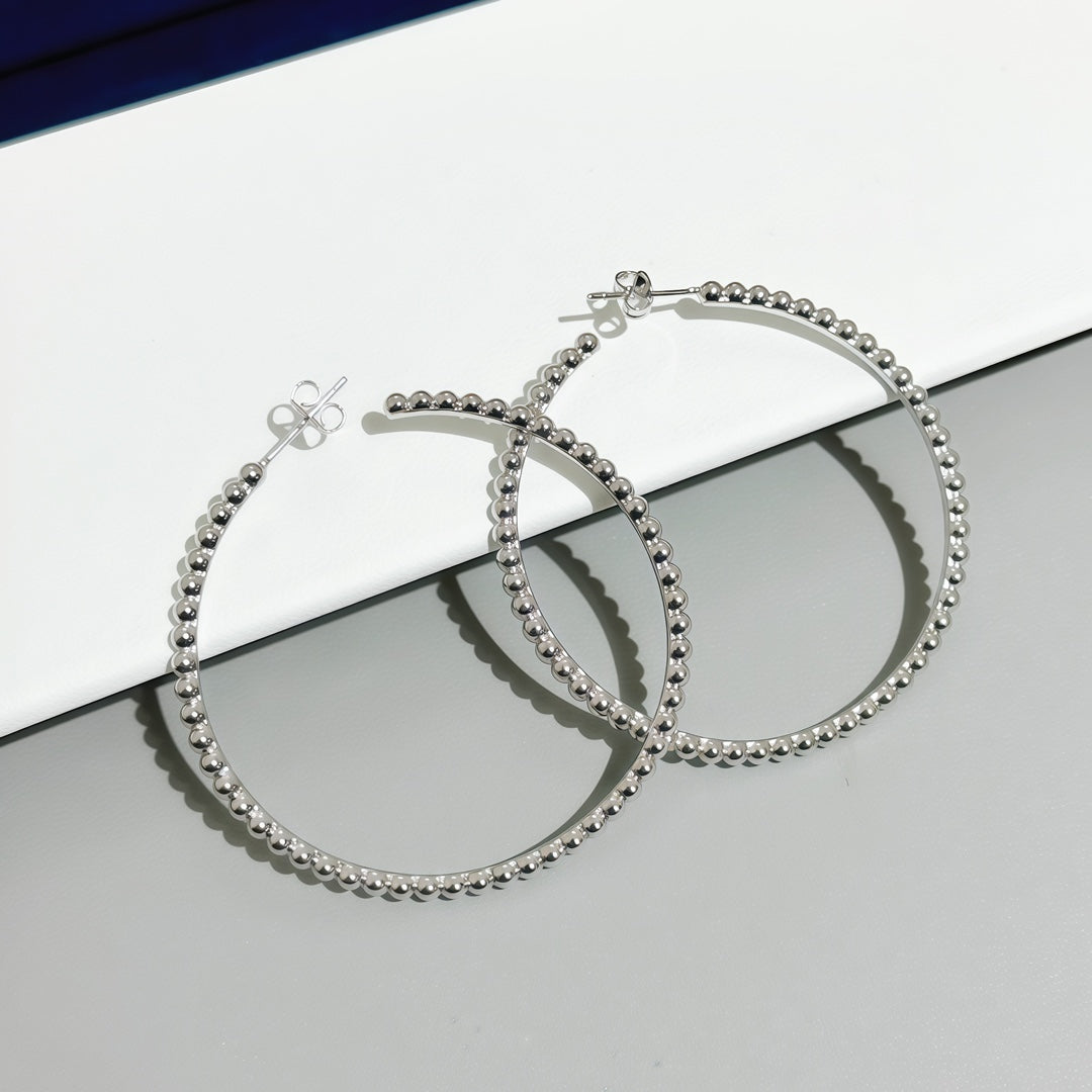 [Spark]SMOOTH BEAD STUD EARRINGS