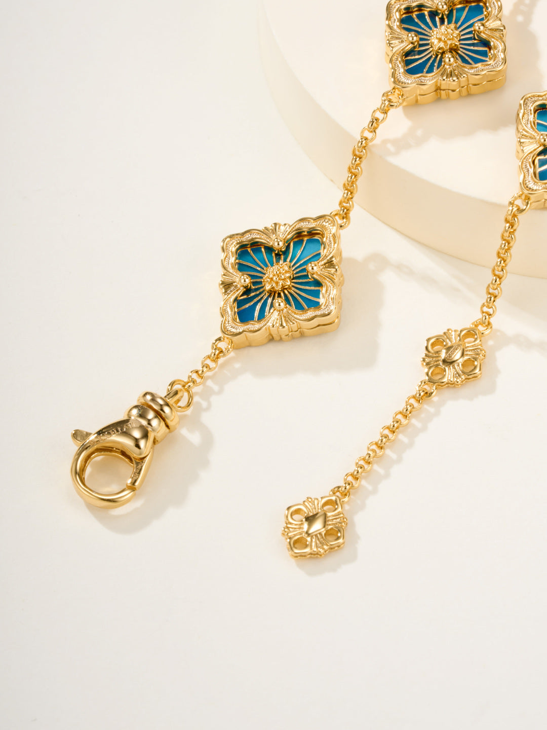 [Spark]B.C.L ENAMELED Five-Flower Bracelet£¨Various Colors)