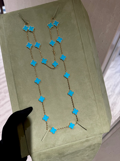 [Spark]CLOVER 20 MOTIFS TURQUOISE GOLD
