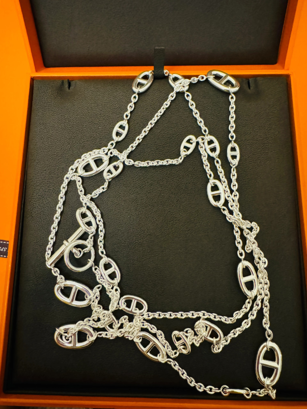[Spark]Classic Silver Sweater Chain