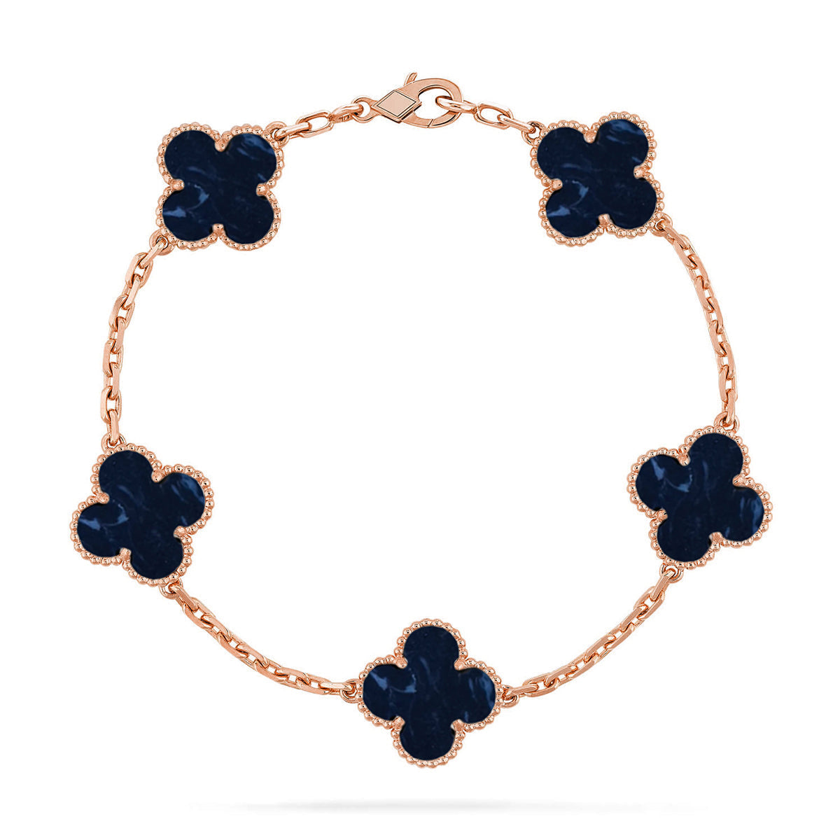 [Spark]CLOVER 5 MOTIF PIETERSITE BRACELET COLLECTION