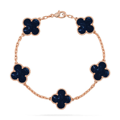 [Spark]CLOVER 5 MOTIF PIETERSITE BRACELET COLLECTION