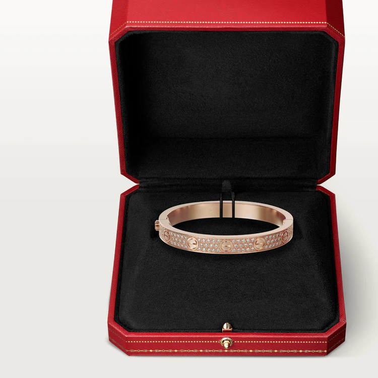 [Spark]LOVE BRACELET 6.1MM DIAMOND-PAVED