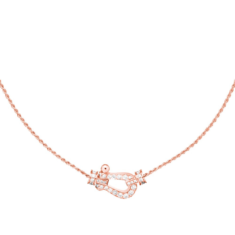 [Spark]FORCE 10 PINK GOLD DIAMOND NECKLACE