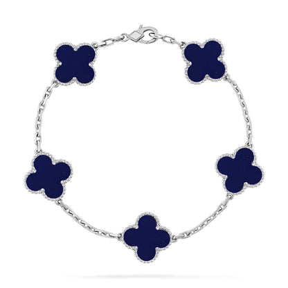 [Spark]CLOVER 5 MOTIF LAPIS LAZULI BRACELET COLLECTION