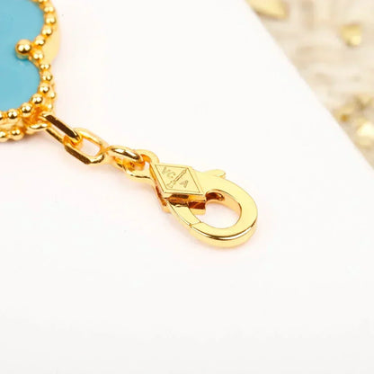 [Spark] CLOVER 5 MOTIF TURQUOISE BRACELET COLLECTION