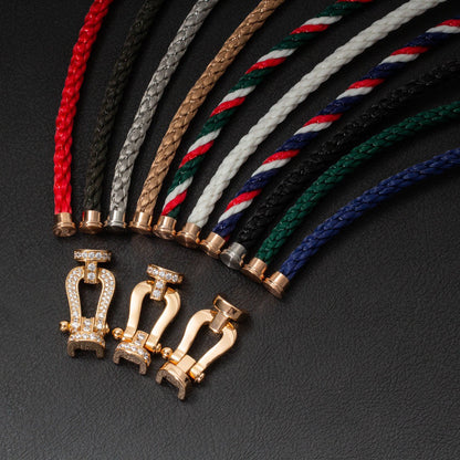 [Spark]FORCE LARGE HORSESHOE NO DIAMOND BRACELET Spark GOLD