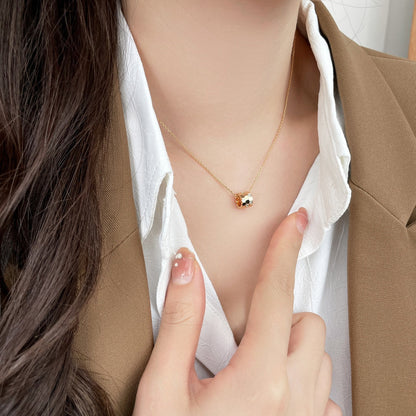 [Spark]BEE MINI PEDANT DIAMOND NECKLACE