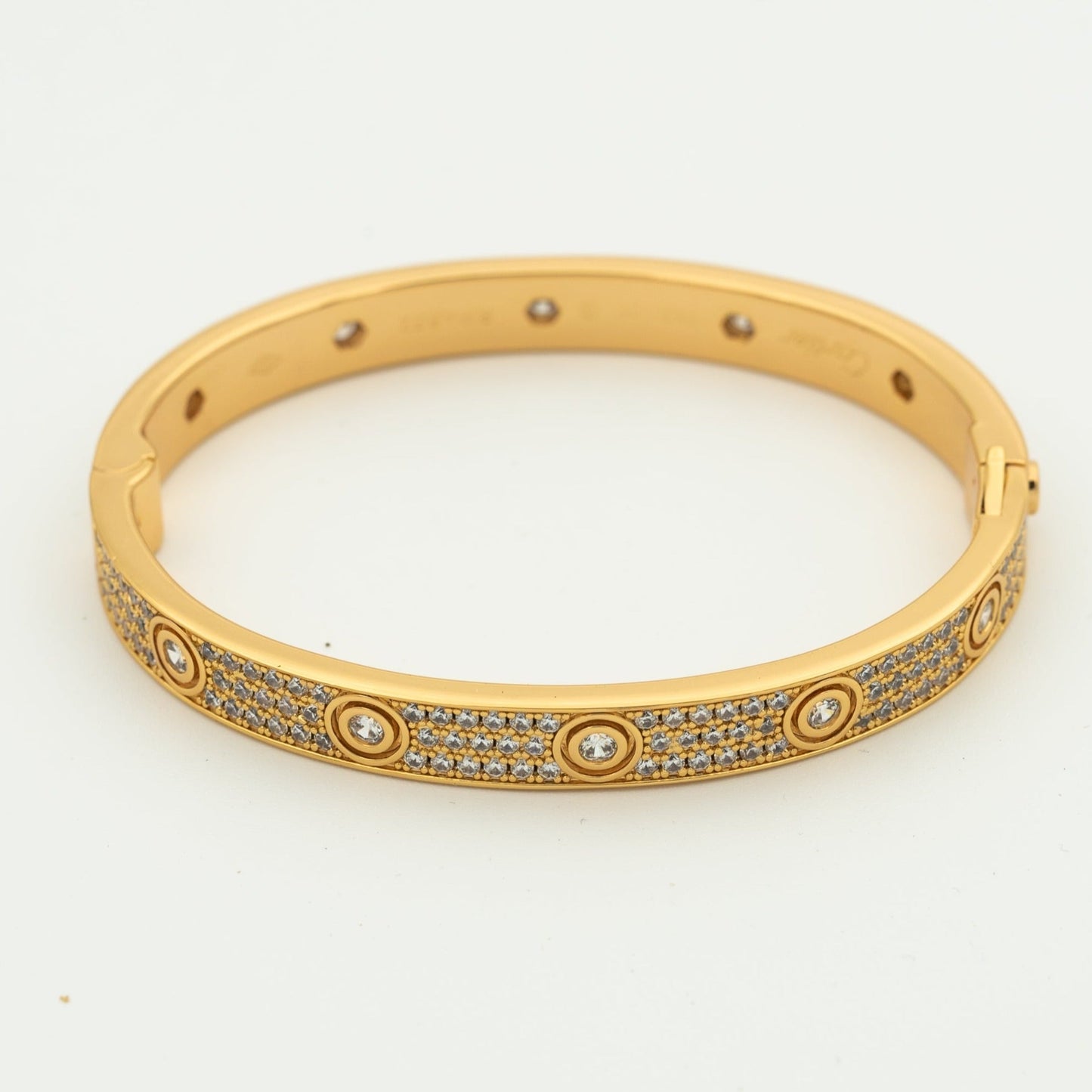 [Spark]LOVE BRACELET 6.1MM DIAMOND-PAVED 10 BIG DIAMONDS