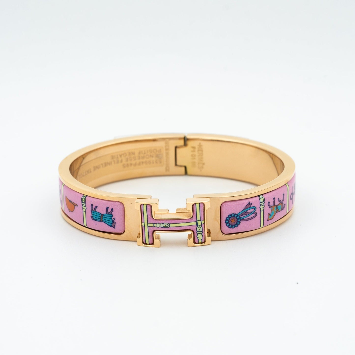 [Spark]H PINK GOLD BRACELET PINK CERAMIC