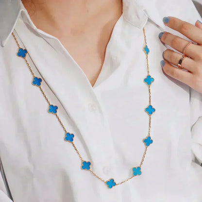 [Spark]CLOVER 20 MOTIFS TURQUOISE GOLD