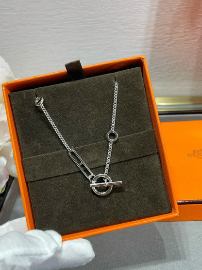 [Spark]HM STERLING CHAINE D'ANCRE HEART