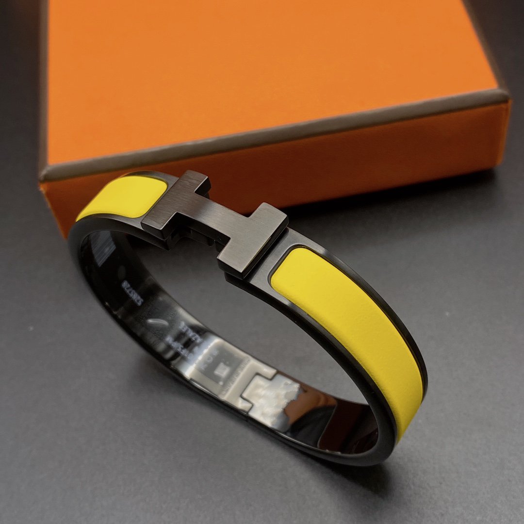[Spark]CLIC HM SO BLACK YELLOW BRACELET
